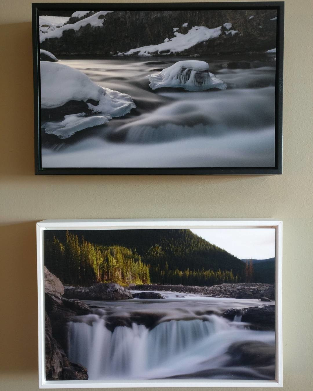 Posterjack Canada Customer Photo Feature - Photoboards with Black and White Float Frames