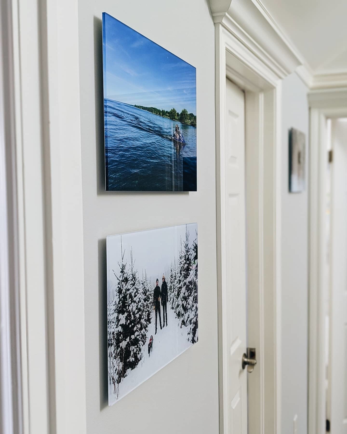 Acrylic Prints Hanging on the Wall - Photo by Posterjack Customer