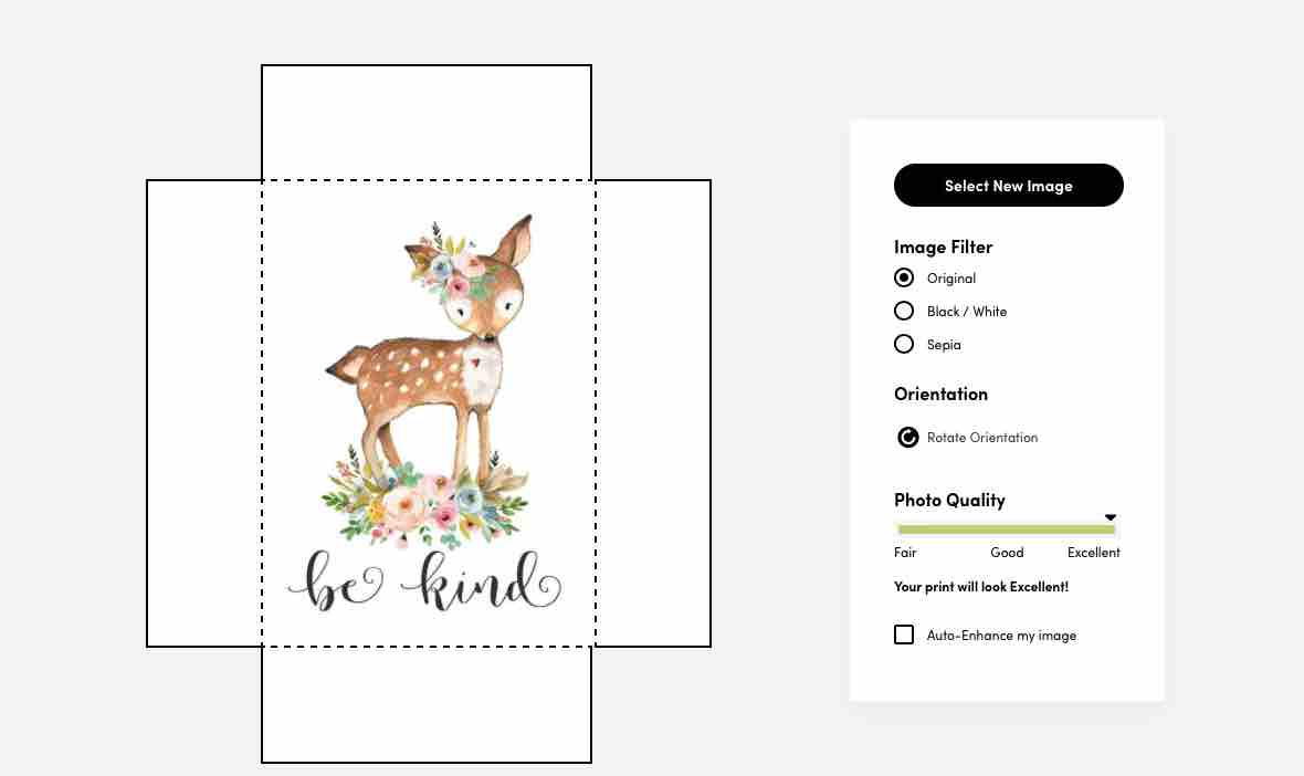 Woodland Deer Etsy Digital Download Printed with Posterjack