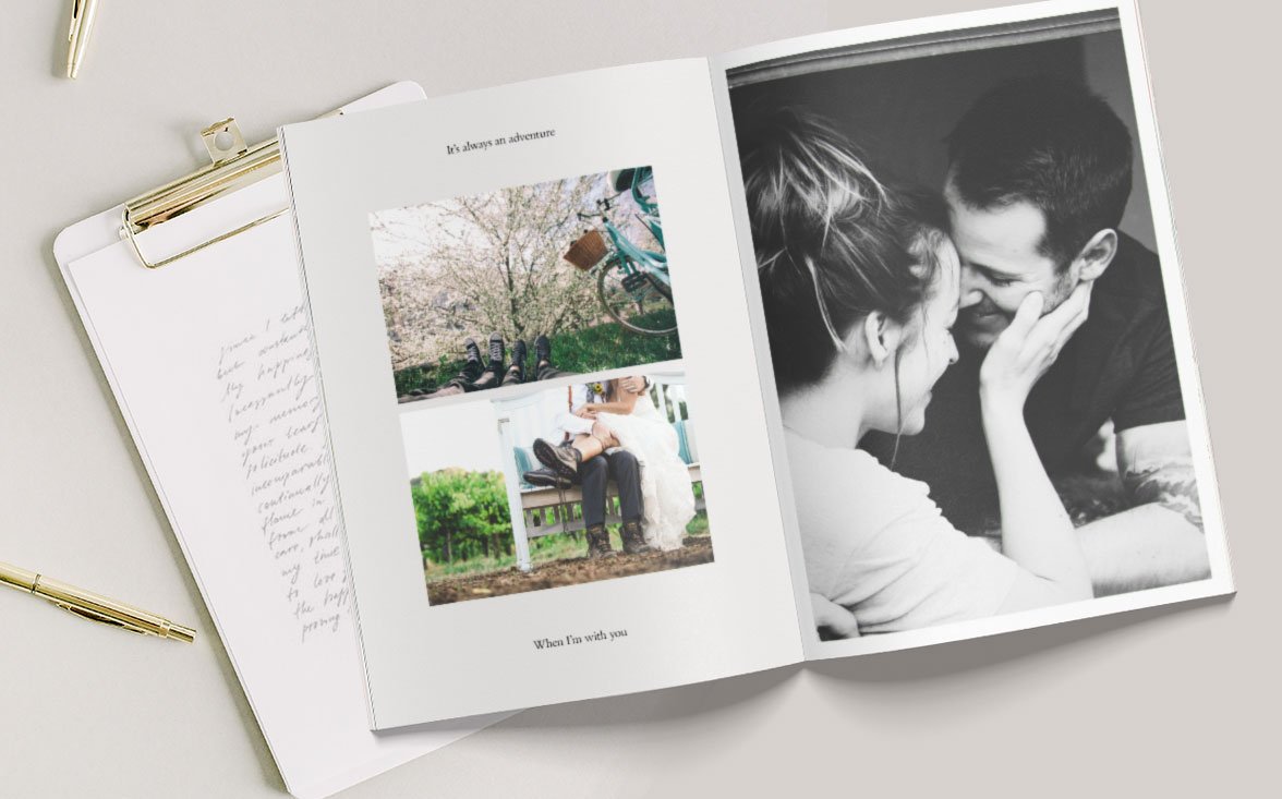 Softcover Wedding Photo Book