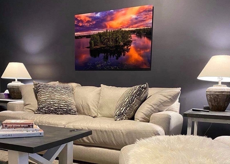 Sunset Photo Printed on Acrylic by Posterjack Canada - Customer Photo