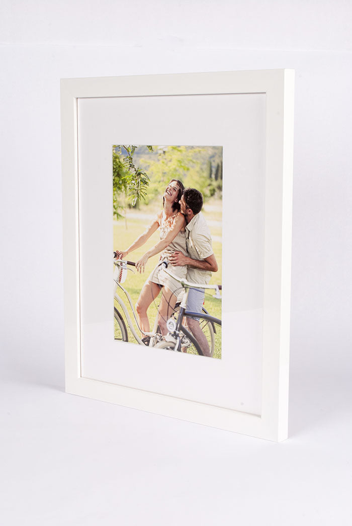 White Lacquer Picture Frame