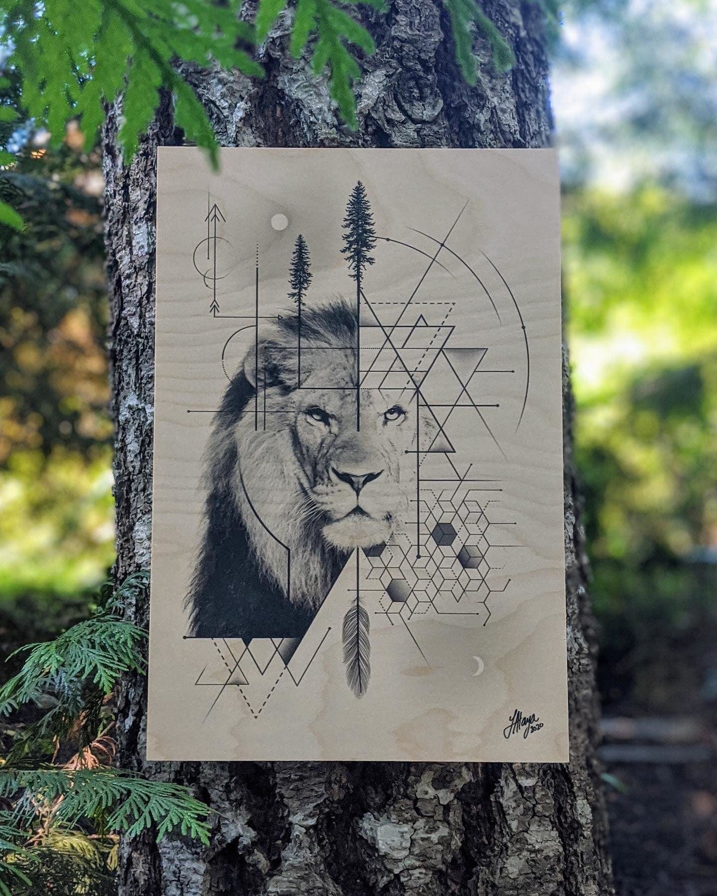 Art Print on Wood - Photo Shared by Posterjack Customer