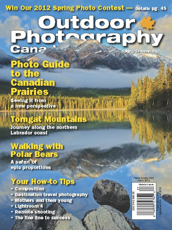 Cover of Outdoor Photography Canada Magazine