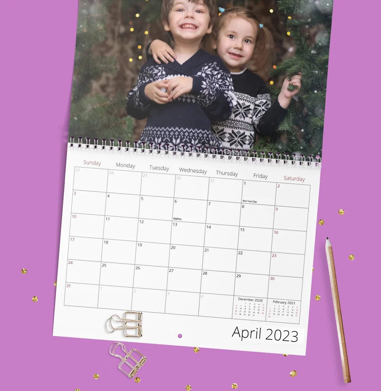 Customized Photo Calendar
