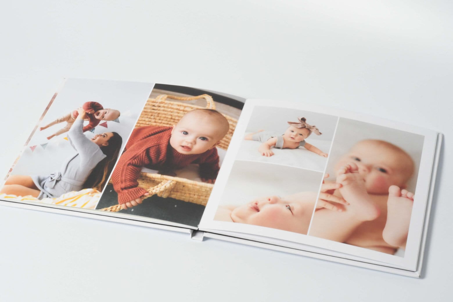 Beautiful Layflat Photo Book of Family Pictures - Mother's Day Photo Gift Ideas for 2024