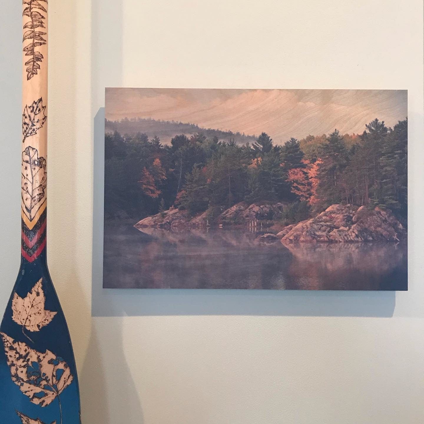 Beautiful Landscape Picture Printed on Wood - Posterjack Customer Photo