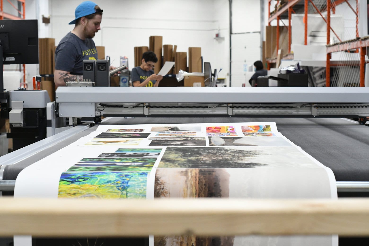 Printing Photos at Posterjack's Print Shop in Toronto, Ontario, Canada