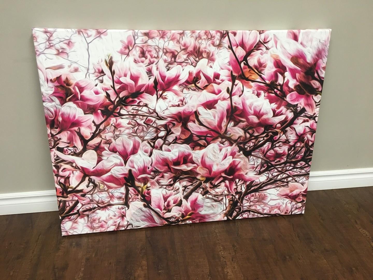 Making a Canvas Print Look Like an Original Painting 