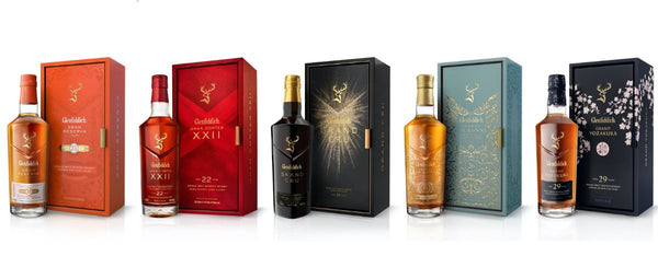 The Glenfiddich Grand Series Single Malt Scotch Whiskies