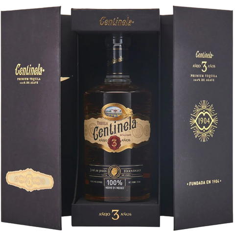 Centinela 3 Year Aged Anejo Tequila in a box