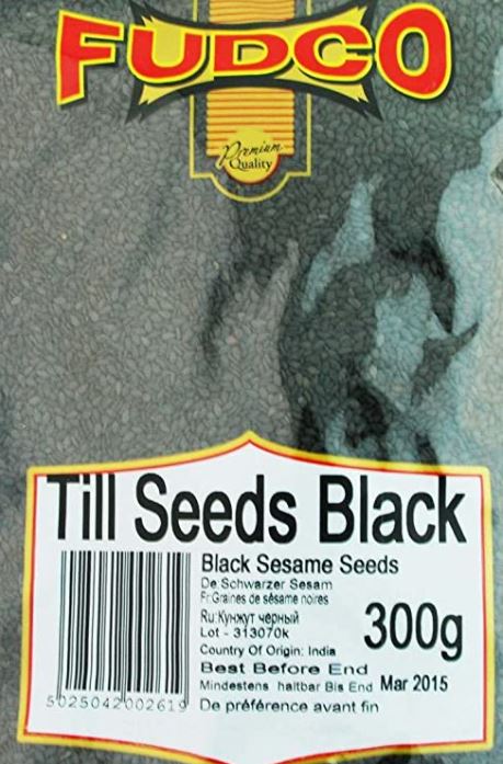 Fudco Black Till (Sesame) Seeds 300g