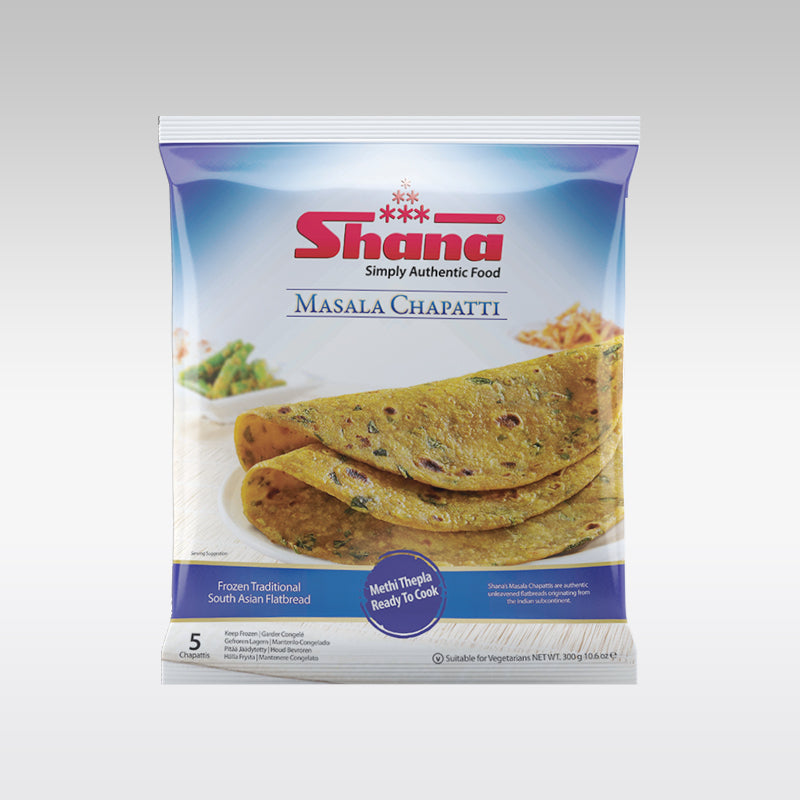 Shana Masala Chapathi Thepla (5 Pieces)