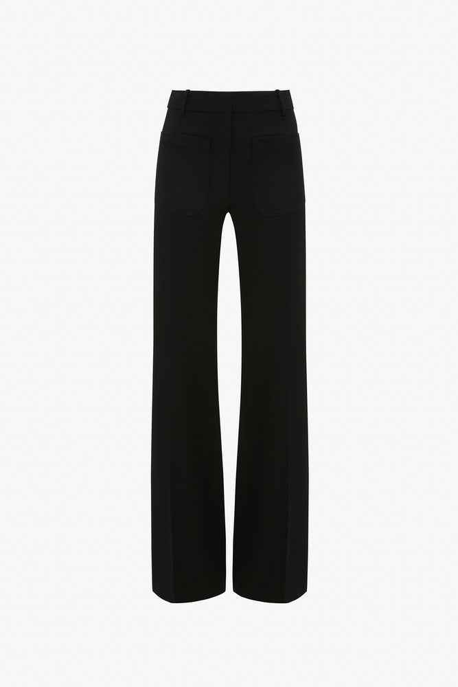 Victoria Beckham Alina Tailored Trouser In Black 14