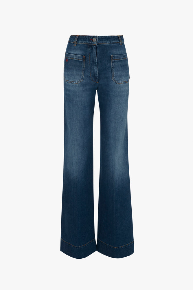 Victoria Beckham Alina Jean in Dark Vintage Wash 32R product