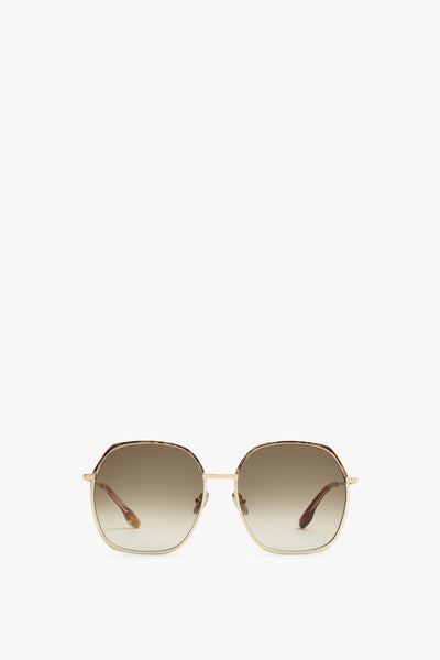 reebok classic sunglasses gold