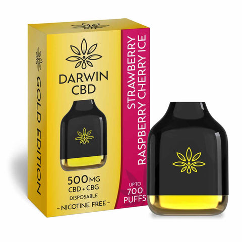 Darwin CBD + CBG Disposable Vape 500mg