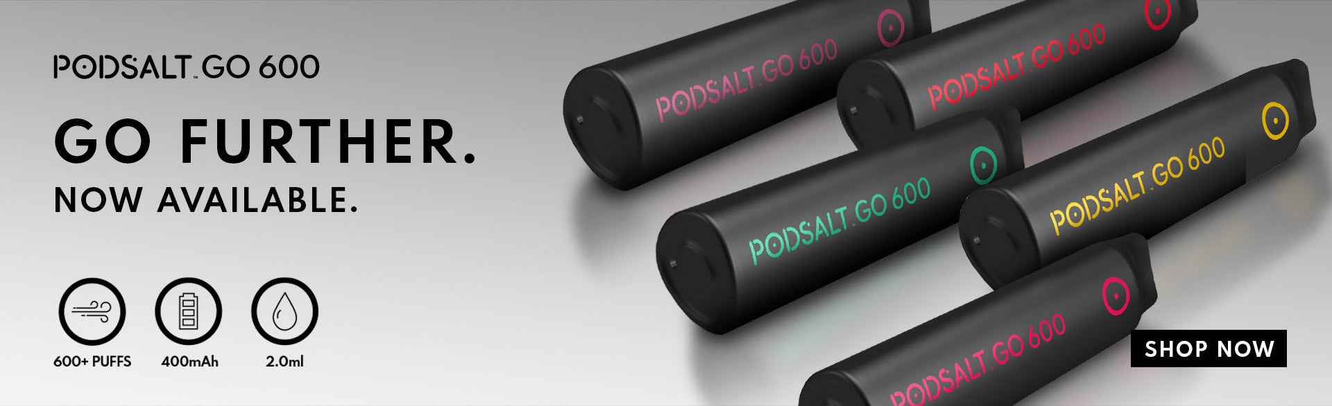 Pod Salt Go 600 Disposable Kits