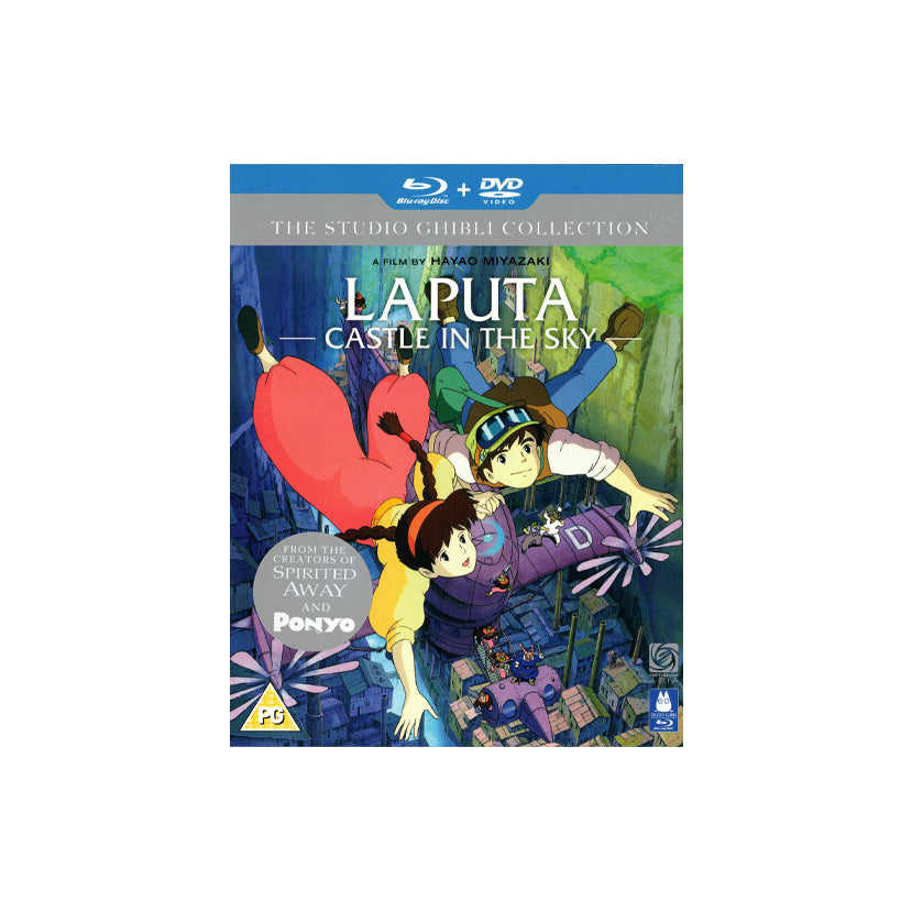 Laputa: Castle In The Sky • Blu-Ray & DVD [DP] – Black Screen Records