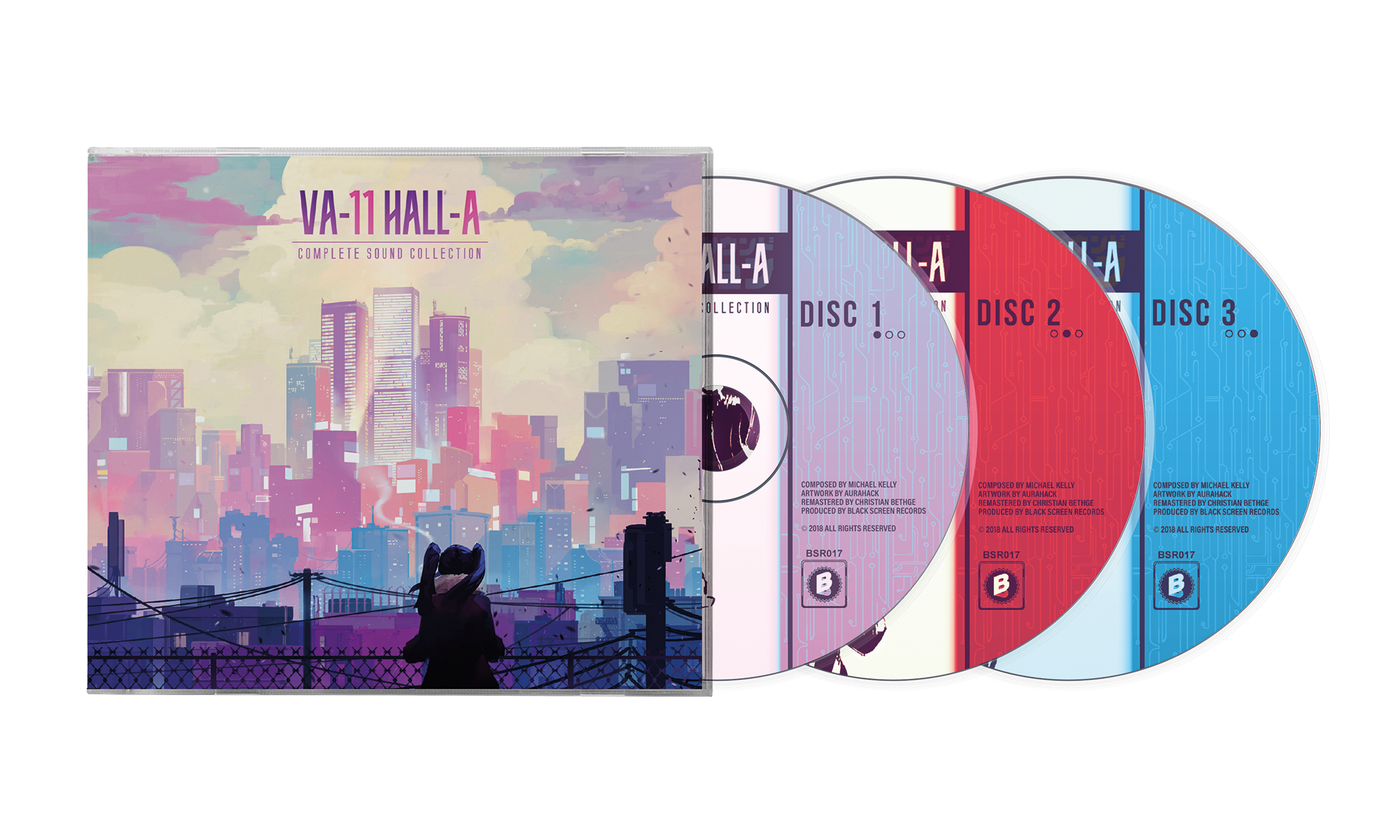 VA-11 HALL-A (Complete Sound Collection) by Garoad • CD – Black