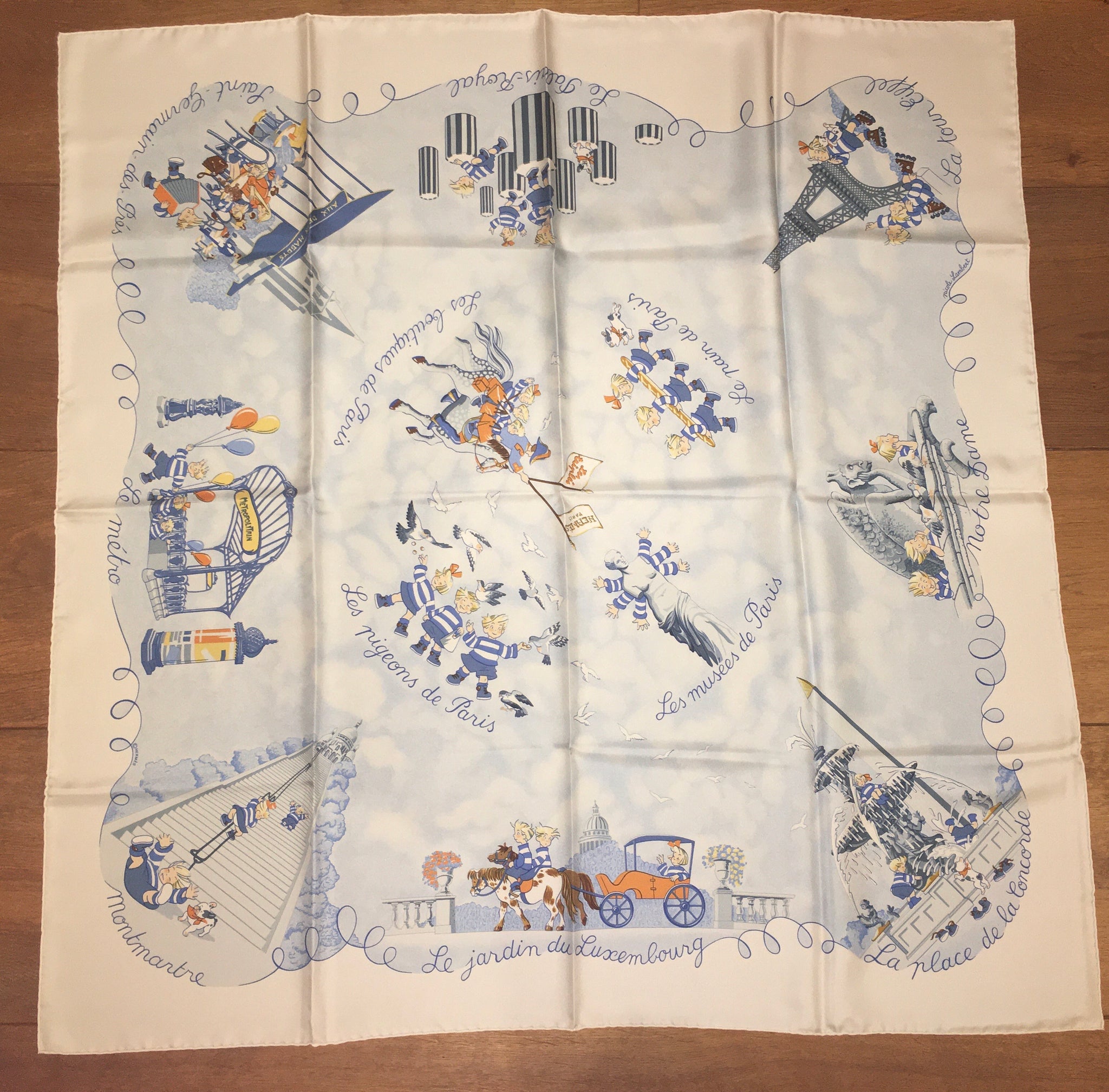 hermes les triples scarf