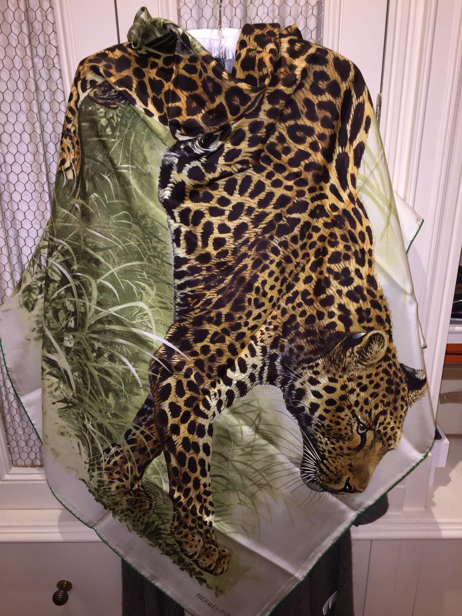 Hermes Silk Shawl “Panthera Pardus” by 