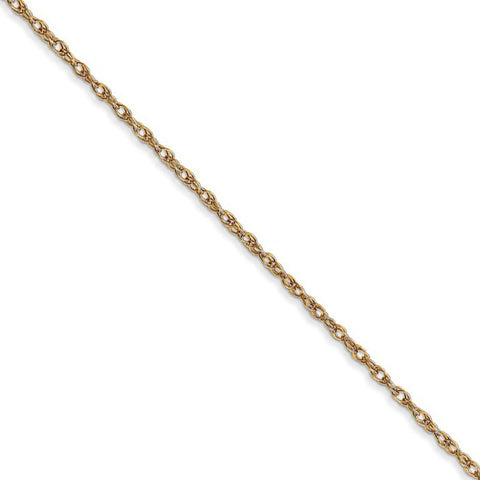 14K Yellow Gold 1mm-10mm Diamond Cut Rope Chain Necklace Bracelet 6"-  30" Hollow