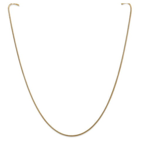 Round Snake Chain Necklace – House of Nori