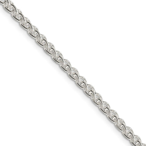 Classic Silver Necklace, 28