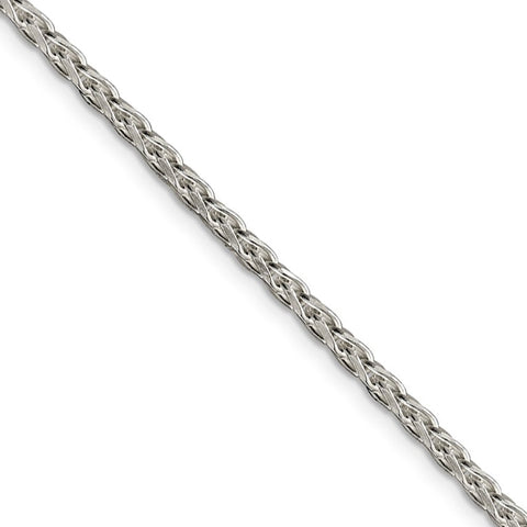 Men's West Coast Jewelry Stainless Steel Spiga Chain Necklace