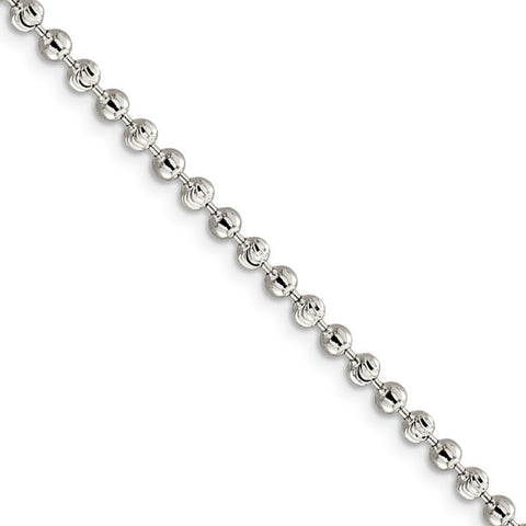 1.2 Ball Chain Clasp - 1.2 Silver Tone Plated Brass Chain Clasp