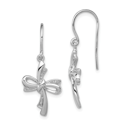 Classic Diamond Bow Earring Studs – Kirk Kara