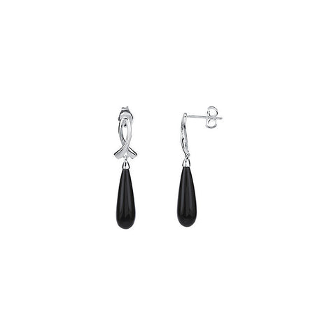 Sterling Silver University of Illinois Small Dangle Earrings - The Black  Bow Jewelry Company