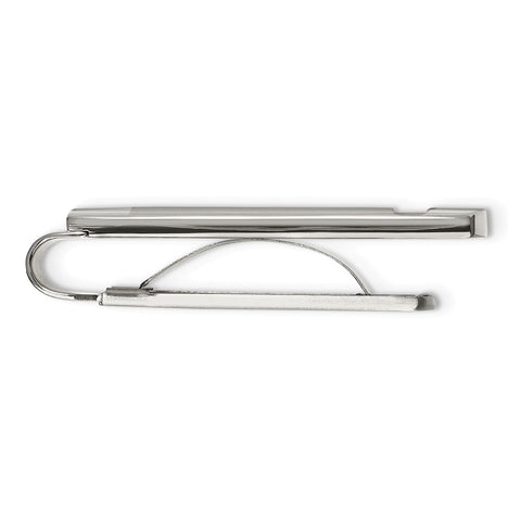 J.Crew Men's Sterling Silver Spring-Loaded Tie Bar (Size One Size)