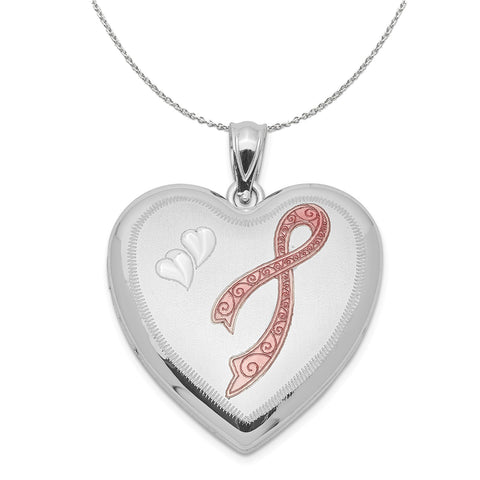 awareness ribbon necklace - cancer ribbon – sciencejewelry1824