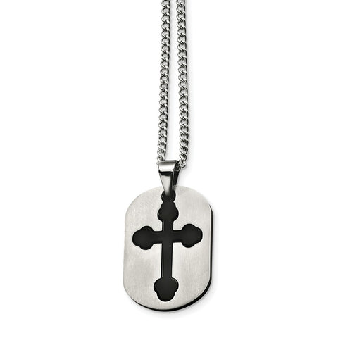 Men's Dog Tag Necklaces - The Black Bow Jewelry Company