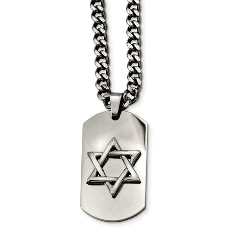 Men's Dog Tag Necklaces - The Black Bow Jewelry Company