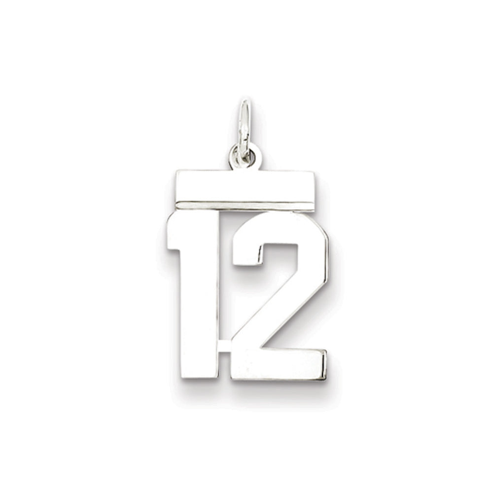 number 12 pendant