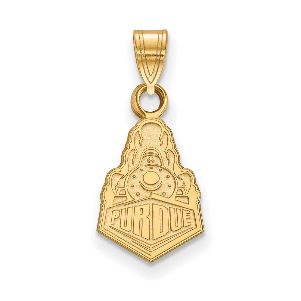 14k Yellow Gold Purdue Small Pendant