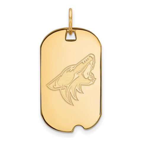 Philadelphia Eagles Small Misc Logo 14 KT Gold Pendant