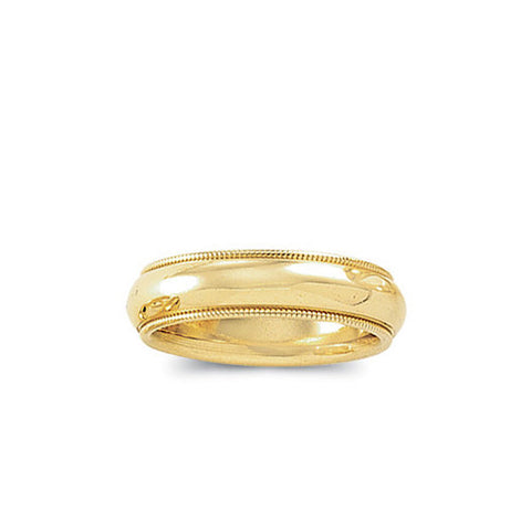 14K Yellow Gold Bands - Black Bow Jewelry Company