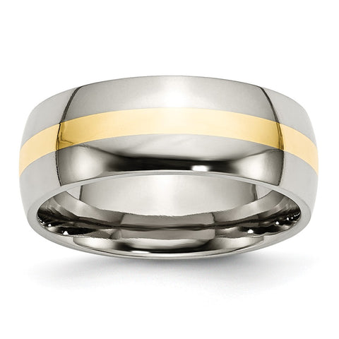 Men's Gold Mesh Ring Made Of Stainless Steel