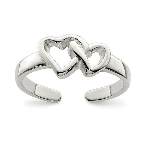 One Heart Toe Ring — Carteo