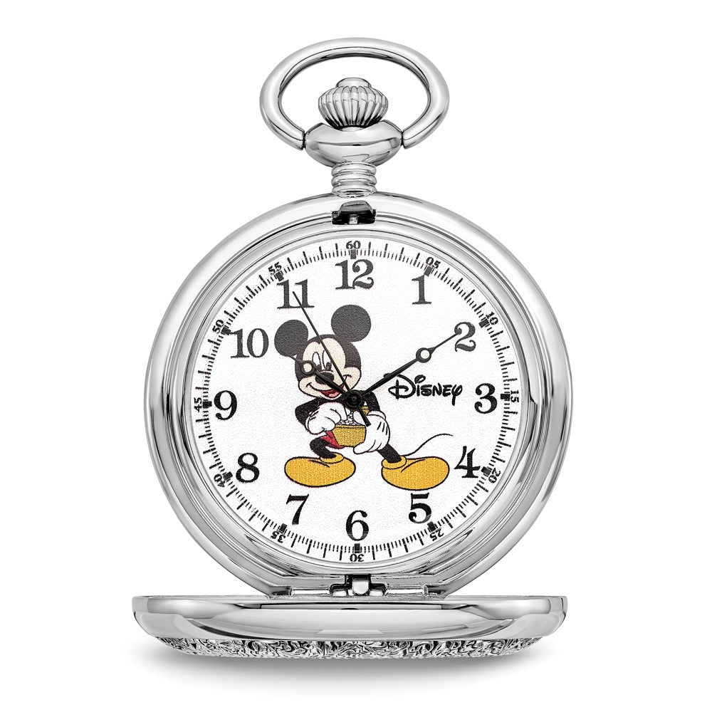 Disney Boys Mickey Mouse w/Chain Pocket Watch