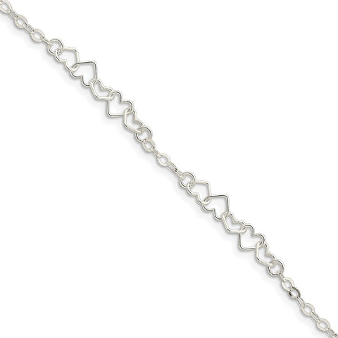 Heart Lock Silver Bracelet – ZITA Jewellery