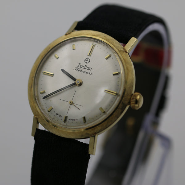 Zodiac 14K Gold Swiss Made Mechanical Wrist Watch – Ticktock Guru