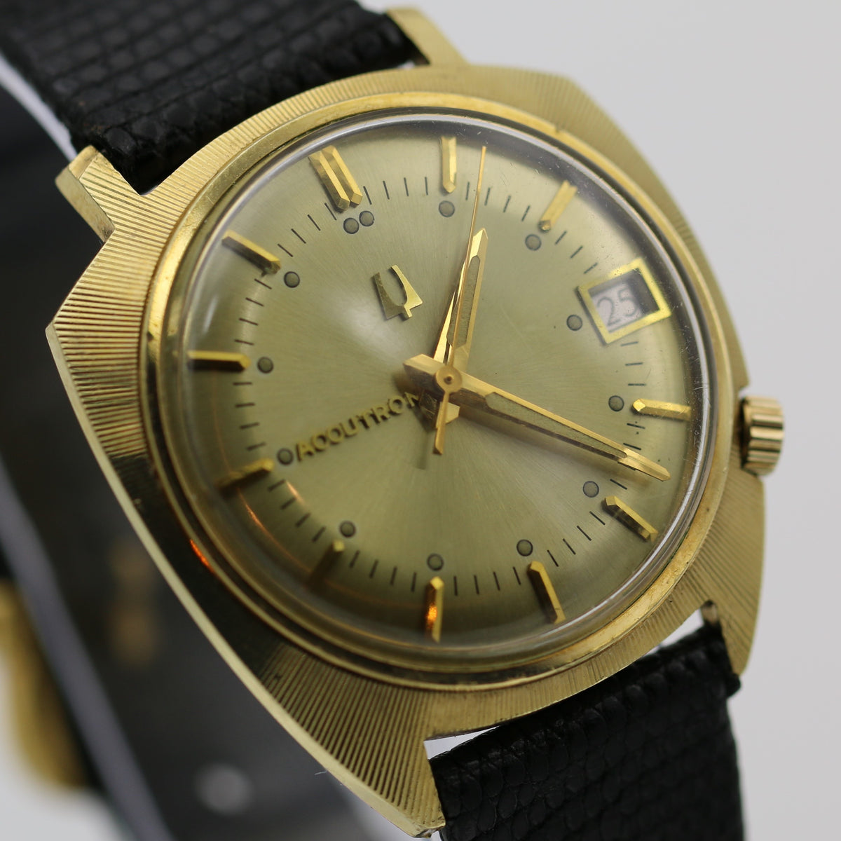 1968 Bulova 14K Gold Accutron Wrist Watch – Ticktock Guru