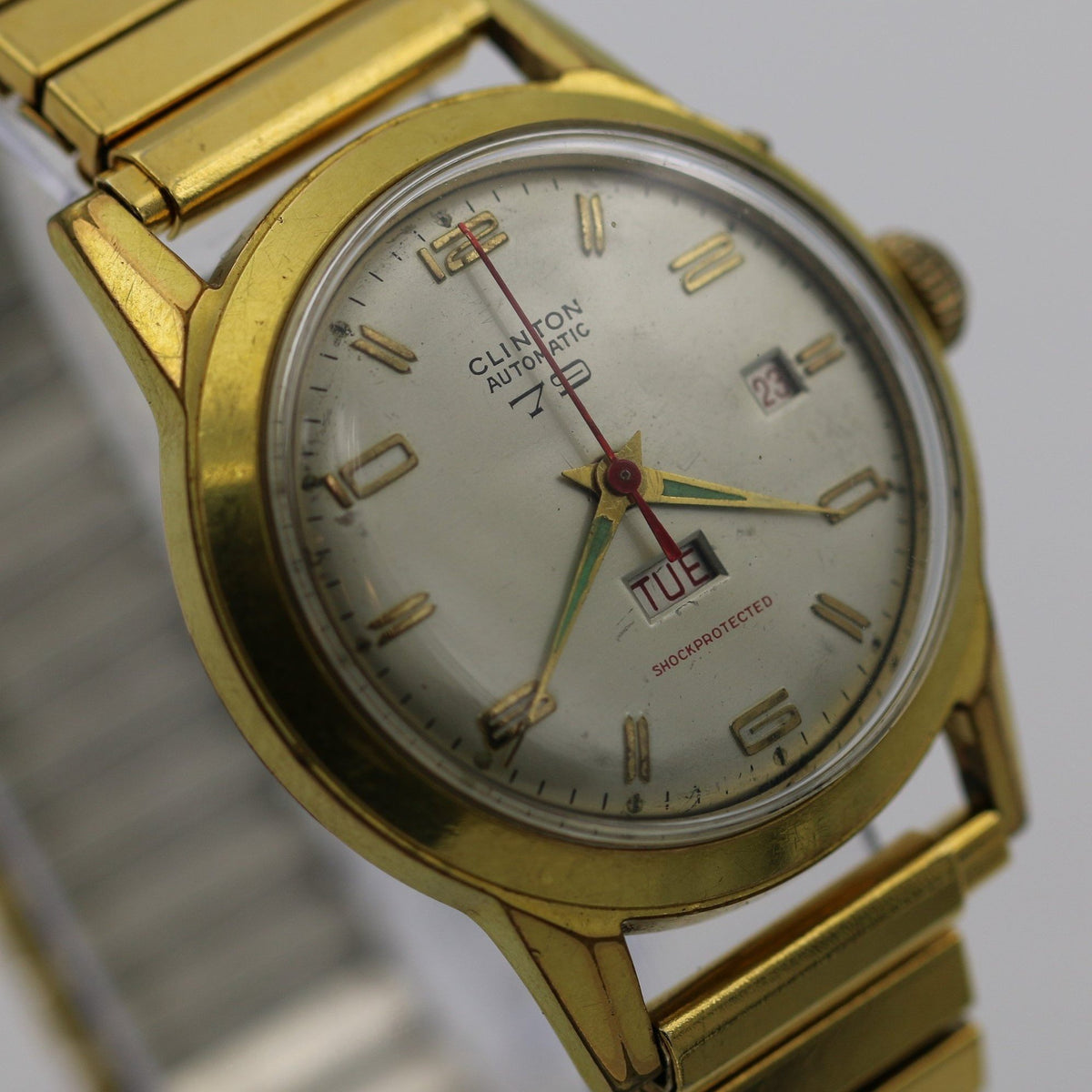 Clinton Swiss Made Automatic Wrist Watch – Ticktock Guru