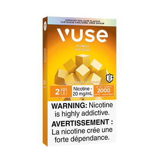 Vuse Mango E-Liquid Vape Pod Pack with 20mg/ml Nicotine Strength image
