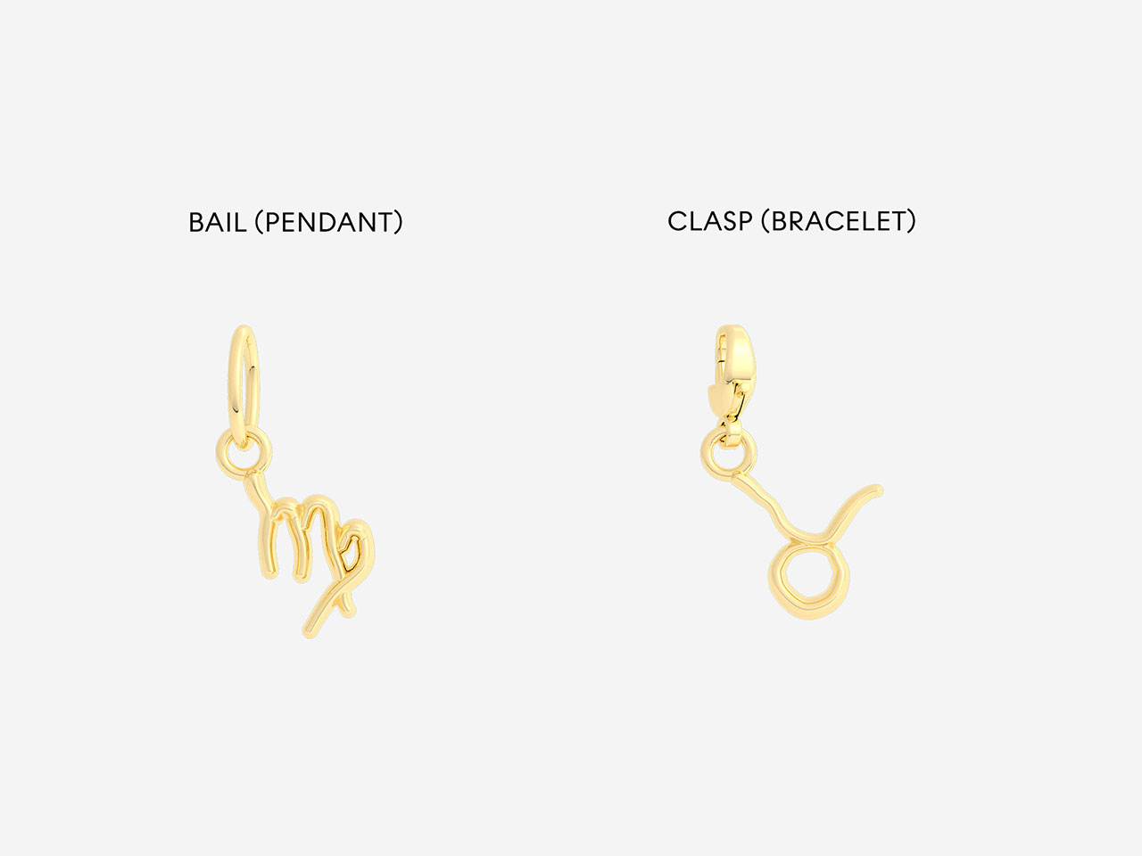 Holden Fine Jewelry Charms Clasp vs Bail